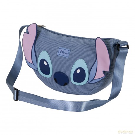 Torebka sztruksowa rogal LILO i STITCH, wymiary: 34cm X 20cm X 10cm