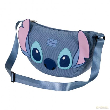 Torebka sztruksowa rogal LILO i STITCH, wymiary: 34cm X 20cm X 10cm