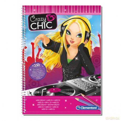 CLEMENTONI Crazy Chic Szkicowni Moja [KSIĄŻKA]