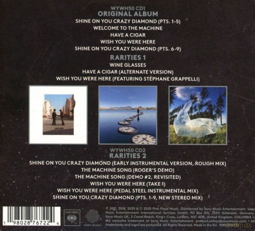 Pink Floyd: Wish You Were Here (50th Anniversary) [2CD]