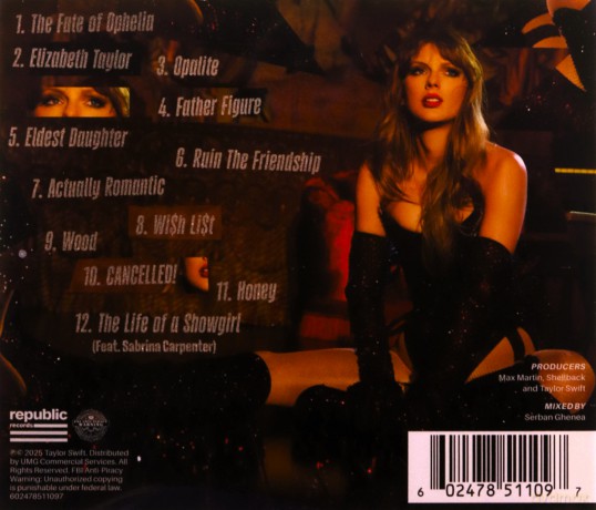 Taylor Swift: The Life of a Showgirl: It's Beautiful Edition [CD]+[PLAKAT]