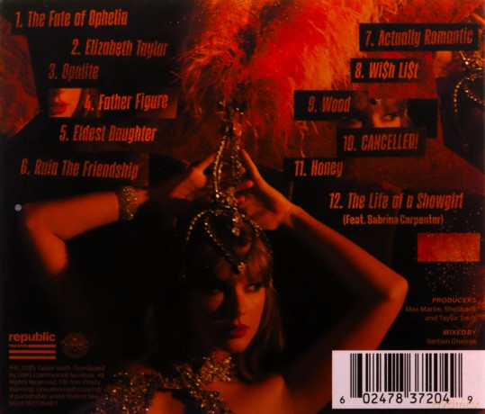 Taylor Swift: The Life of a Showgirl [CD]+[PLAKAT]