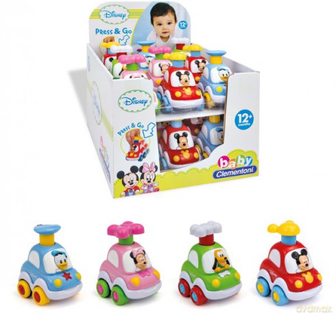 CLEMENTONI Disney Baby Naciśnij i Jedź