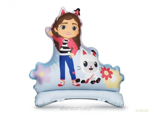 Balon foliowy stojący Koci Domek Gabi 92x90.5cm
