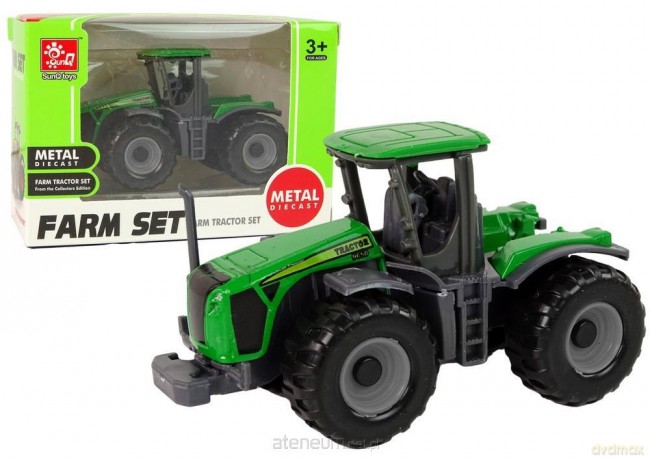 Ciągnik zielony