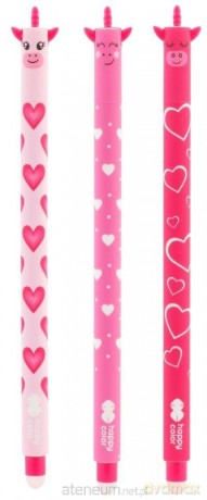Długopis wymazywalny Uszaki Pink Unicorn (12szt)