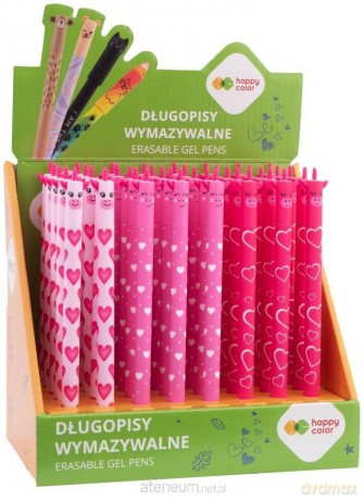 Długopis wymazywalny Uszaki Pink Unicorn (40szt)