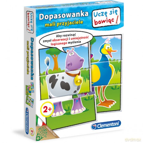 Clementoni Dopasowanka Mali Przyjaciele [GRA]