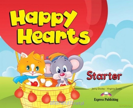 Happy Hearts Starter. Podręcznik papierowy + nakle - Jenny Dooley, Virginia Evans [KSIĄŻKA]