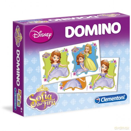 Clementoni Gra Domino Jej Wysokość Zosia Disney [GRA]
