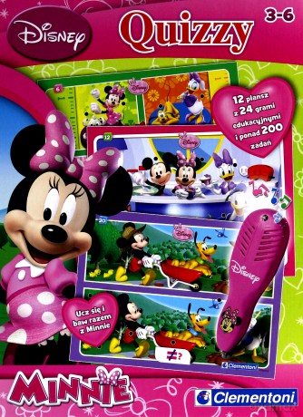 CLEMENTONI Gra Quizzy Minnie (Myszka Mini) Disney [GRA]