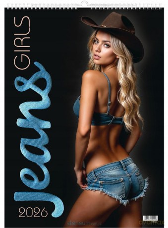 Kalendarz 2026 wieloplanszowy jeans girls [KALENDARZ]