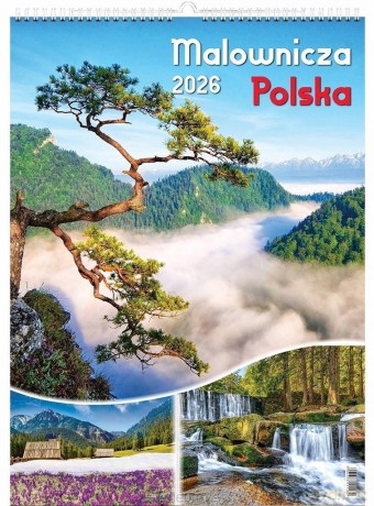 Kalendarz 2026 wieloplanszowy malownicza Polska [KALENDARZ]