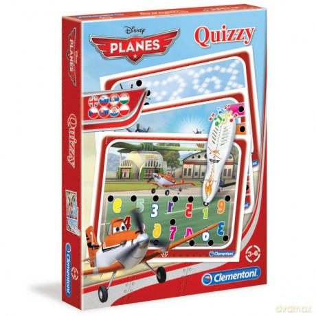 CLEMENTONI Quizzy Samoloty Disney [GRA]