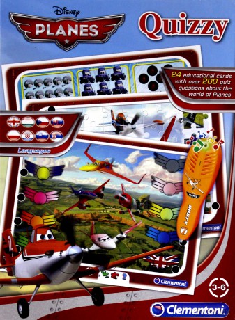CLEMENTONI Quizzy Samoloty Disney [GRA]