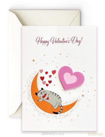 Karnet B6 Happy Valentines Day