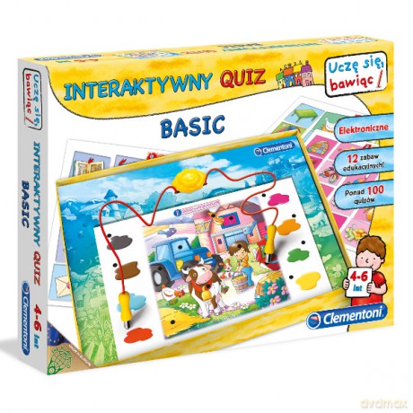 Clementoni Interaktywny Quiz Basic [GRA]