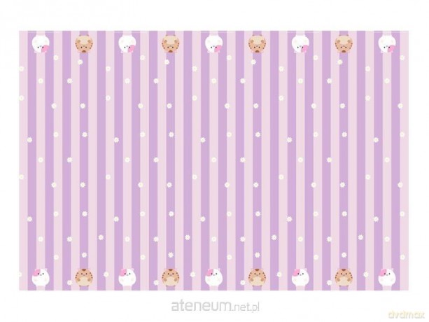 Obrus papierowy Koci Domek Gabi 180x120cm