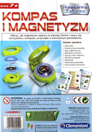 CLEMENTONI Kompas I Magnetyzm