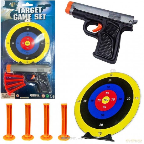 Pistolet strzałki tarcza