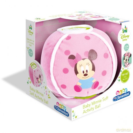 Clementoni Miękka Piłka Myszka Minnie (Myszka Mini) Disney [ZABAWKA]