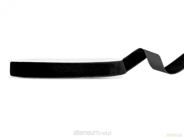 Tasiemka welurowa czarna 15mmx10m
