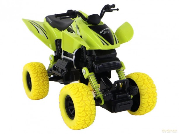 Terenówka pchacz quad XC żółty