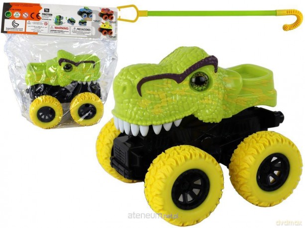 Terenówka pchacz Tyranozaur zielony