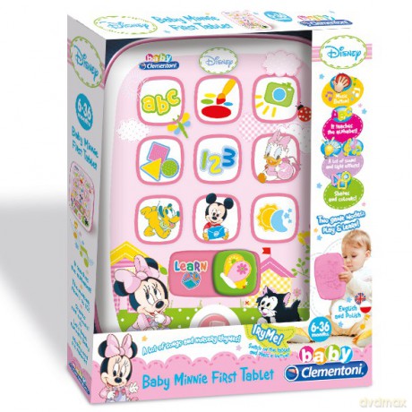 Clementoni Minnie (Myszka Mini) Disney Tablet [ZABAWKA]