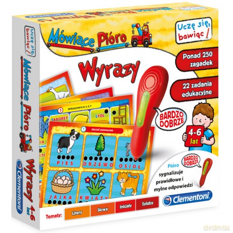 Clementoni Mówiące Pióro Wyrazy [GRA]