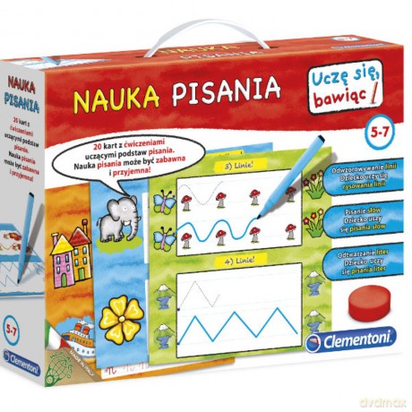 Clementoni Nauka Pisania 5-7 Lat [GRA]