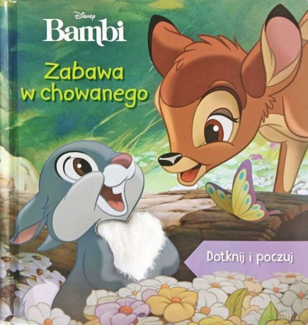 Bambi. Zabawa w chowanego. Disney. Dotknij i poczuj - Grace Baranowski [KSIĄŻKA]