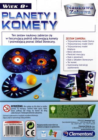CLEMENTONI Planety I Komety