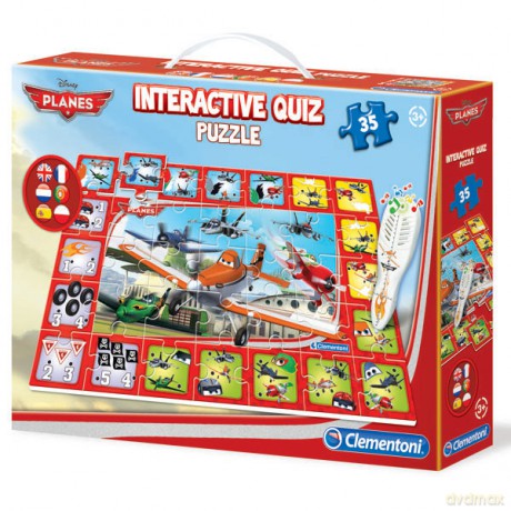 Clementoni Quiz Interaktywny Planes (Samoloty) Disney [GRA]