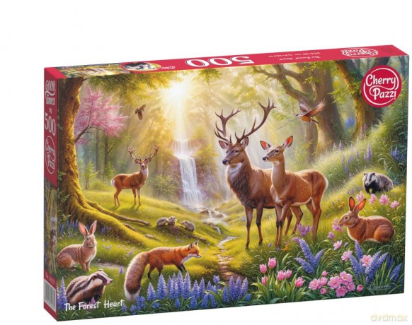 CHERRYPAZZI 500 el. The Forest Heart 20371 [PUZZLE]