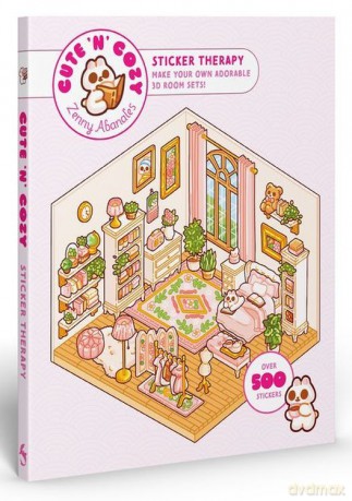 Cute 'n' Cozy Sticker Therapy - Zenny Abanales [KSIĄŻKA]