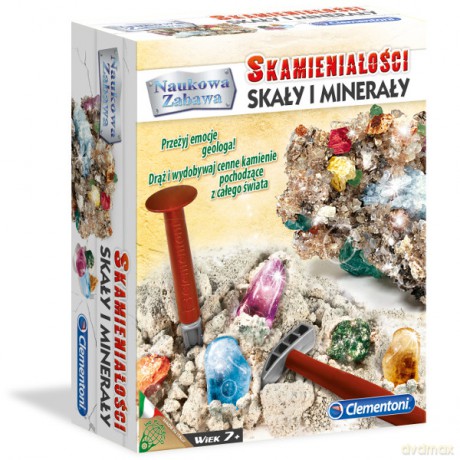 CLEMENTONI Skamieniałości Skały Minerały