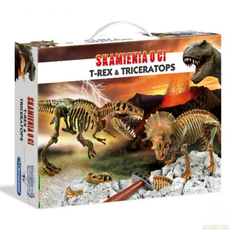 Clementoni Skamieniałości Trex I Tricera [ZABAWKA]