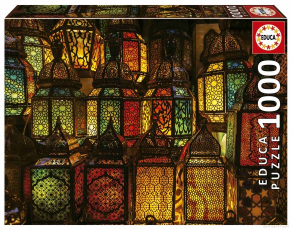 EDUCA 1000 el. Lampiony 111675 [PUZZLE]