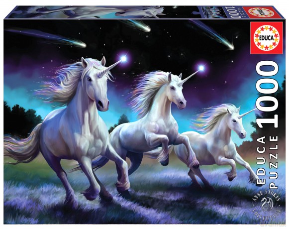 EDUCA 1000 el. Spadające gwiazdy Anne Stokes 112793 [PUZZLE]