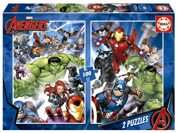 EDUCA 2x100 el. Avengers 111693 [PUZZLE]