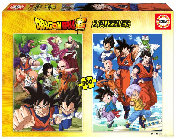 EDUCA 2x500 el. Dragon Ball Super 112825 [PUZZLE]