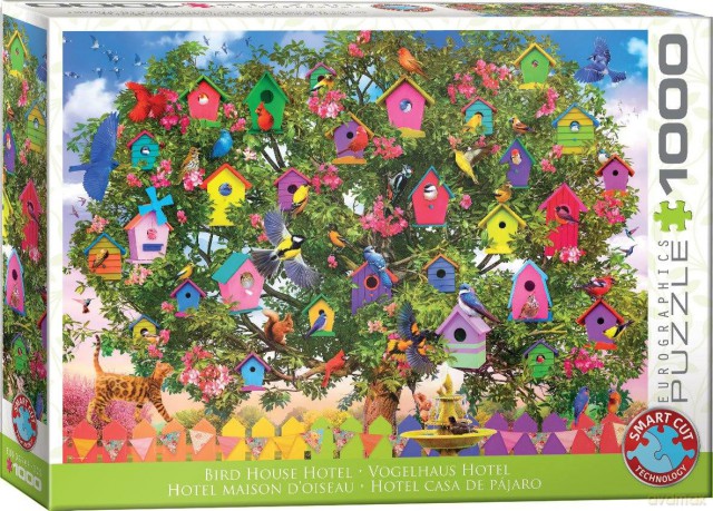 EUROGRAPHICS 1000 el. Bird House Hotel by Olena 6000-6011 [PUZZLE]