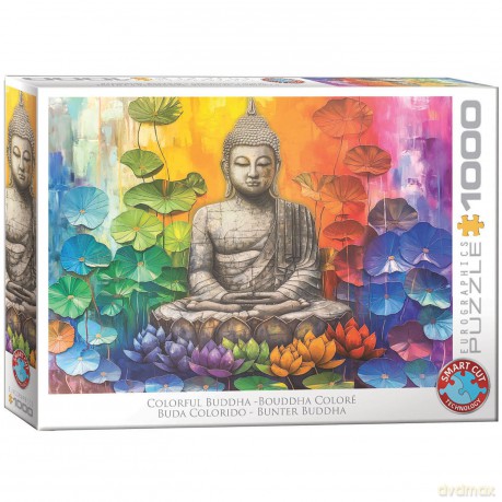 EUROGRAPHICS 1000 el. Colorful Buddha 6000-5925 [PUZZLE]