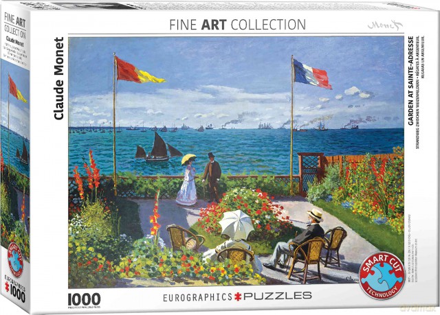 EUROGRAPHICS 1000 el. Garden at Sainte-Adress 6000-6039 [PUZZLE]