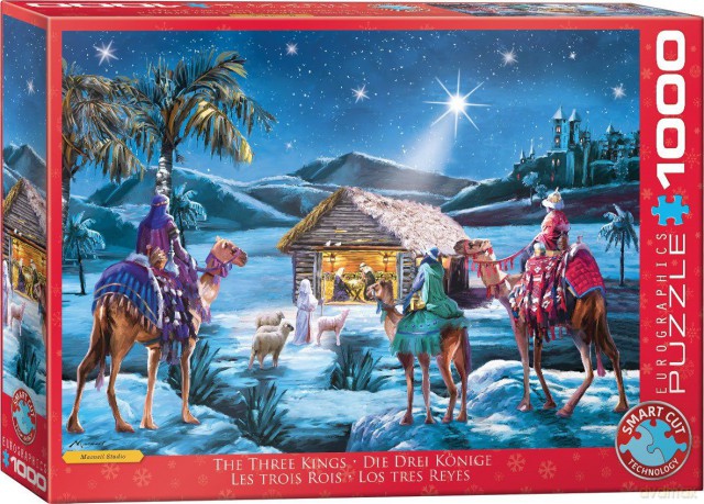 EUROGRAPHICS 1000 el. Nativity-Three Kings Macneil 6000-6002 [PUZZLE]