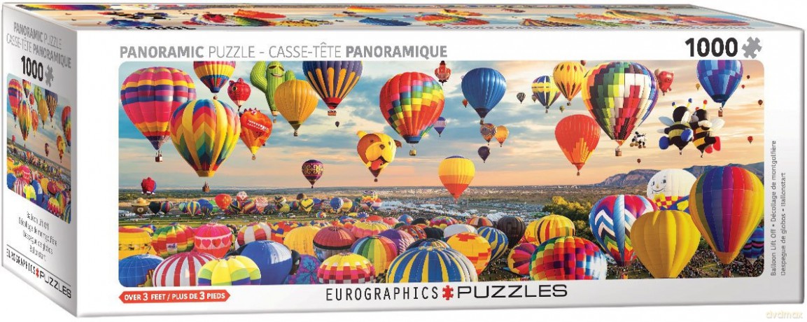 EUROGRAPHICS 1000 el. Panorama Balloon Lift Off -6010-5923 [PUZZLE]