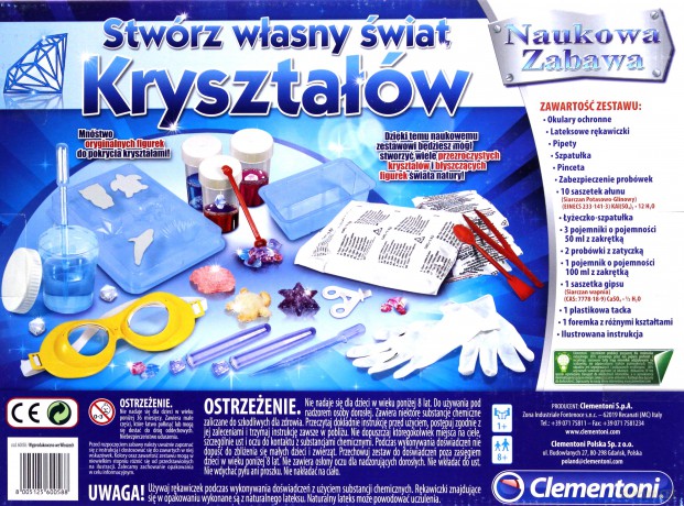 CLEMENTONI Świat Kryształów