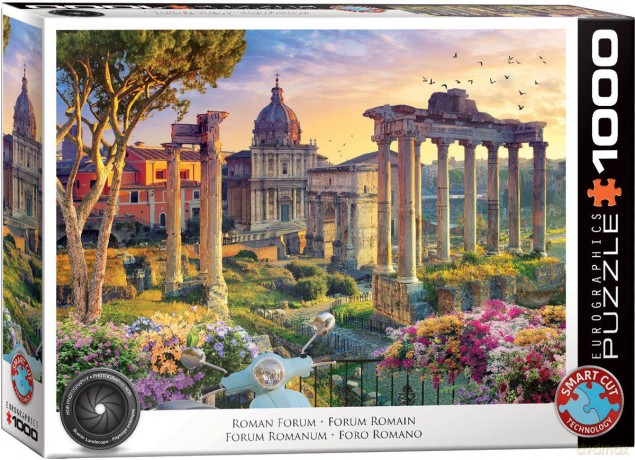 EUROGRAPHICS 1000 el. Roman Forum Rome Italy 6000-6003 [PUZZLE]