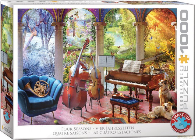 EUROGRAPHICS 1000 el. The Four Seasons by A.Bonito 6000-6013 [PUZZLE]
